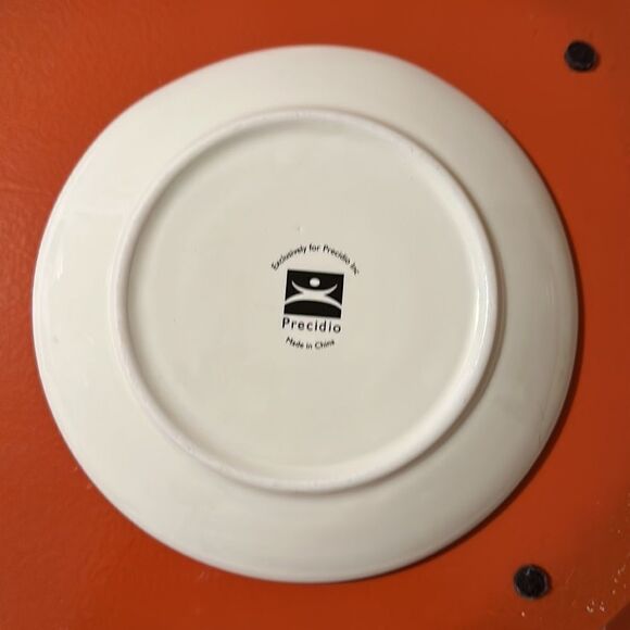 Precioso Set of 4 Paris No 5 Soirée Couture Mini Petite Dessert Stiletto Plates - Picture 7 of 9